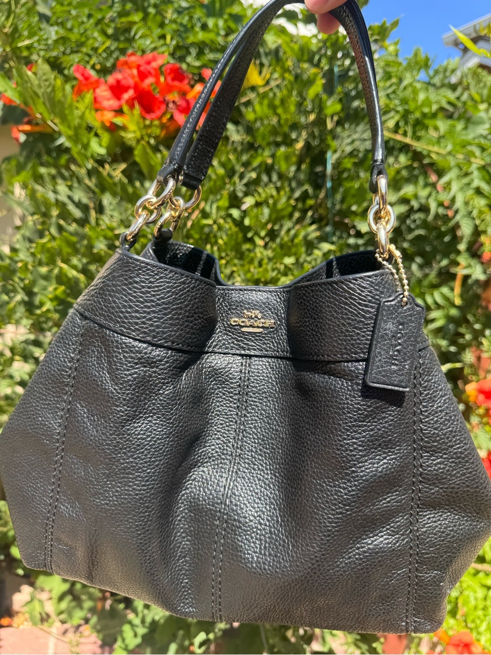 Coach Small Lexy Hobo Shoulder Bag